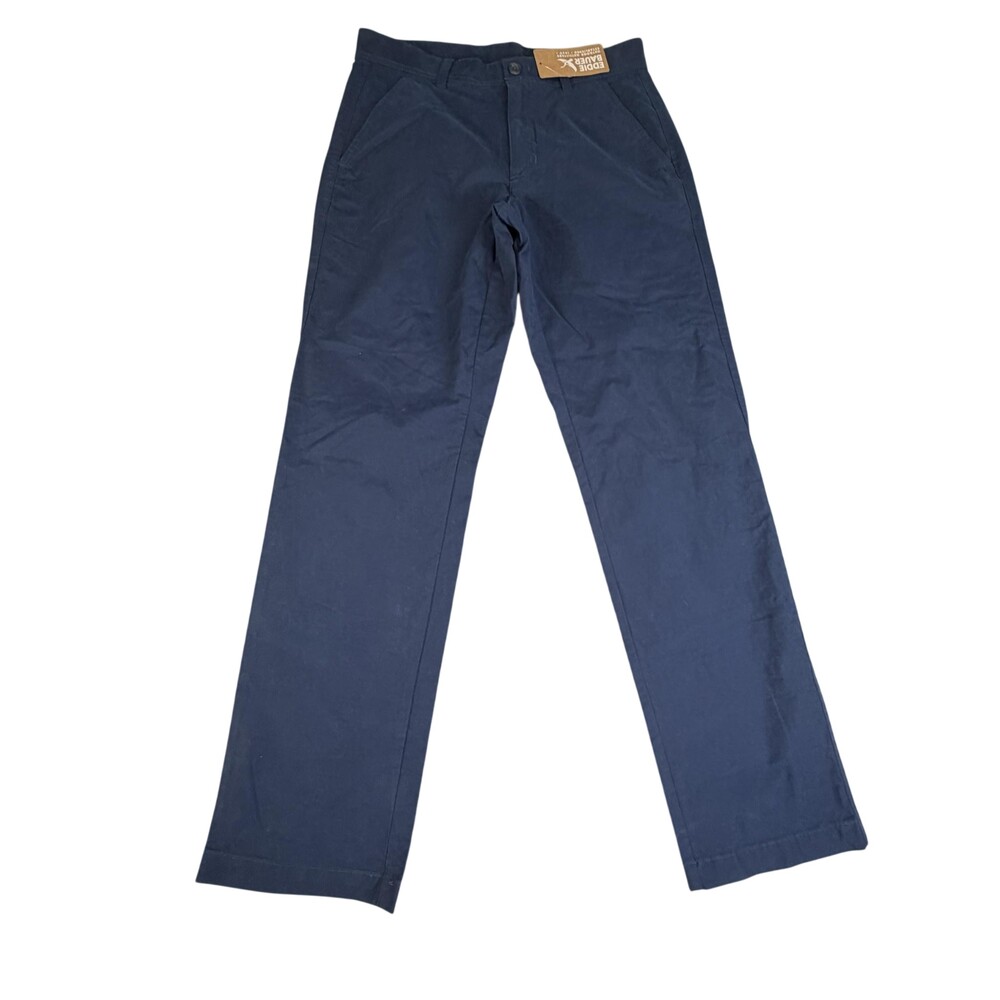 Eddie Bauer Pants Men FIT 32x31 Blue Mr Getaway Flex Twill 2.0 Chino Classic Fit